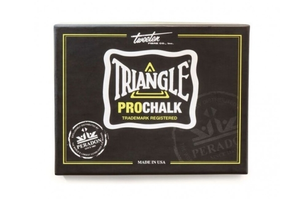 Billard Kreide Triangle Pro Chalk dunkel grün 12 Stück